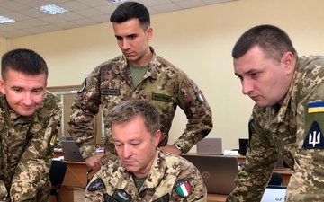 U.S. and Italian Forces Join Multinational Staff Officer Course in Kyiv, Ukraine