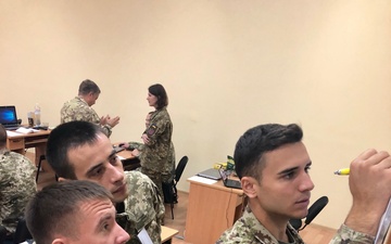 U.S. and Italian Forces Join Multinational Staff Officer Course in Kyiv, Ukraine