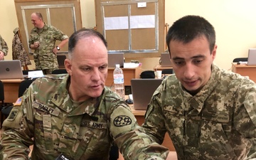 U.S. and Italian Forces Join Multinational Staff Officer Course in Kyiv, Ukraine