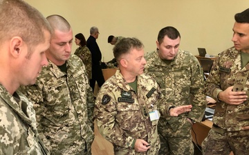 U.S. and Italian Forces Join Multinational Staff Officer Course in Kyiv, Ukraine