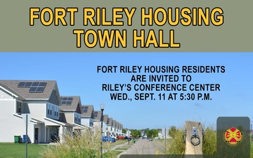 Fort Riley Quarterly Housing Town Hall