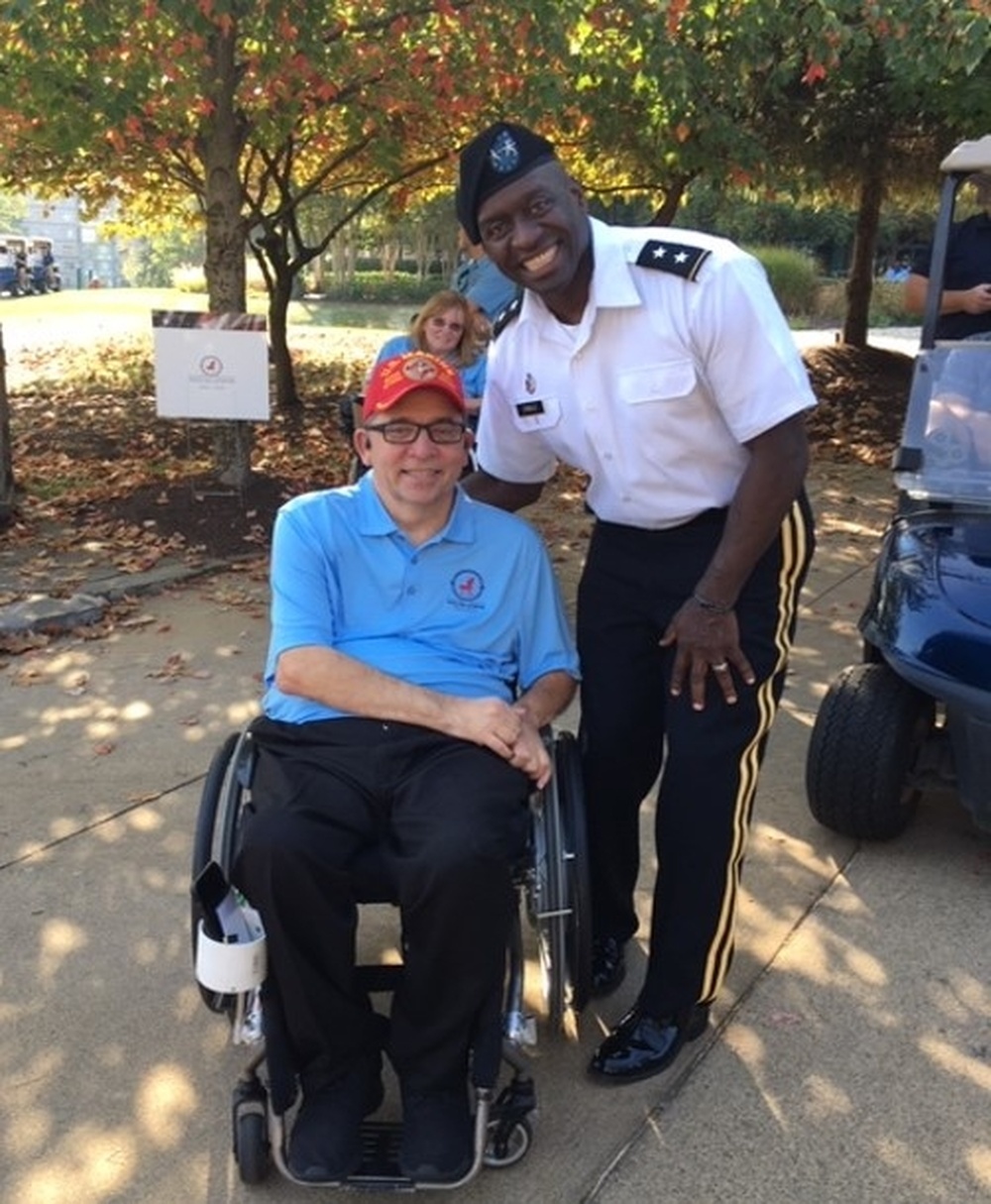 Maj. Gen. R. Scott Dingle, The Surgeon General, Thanks Supporters of Paralyzed Vets Golf