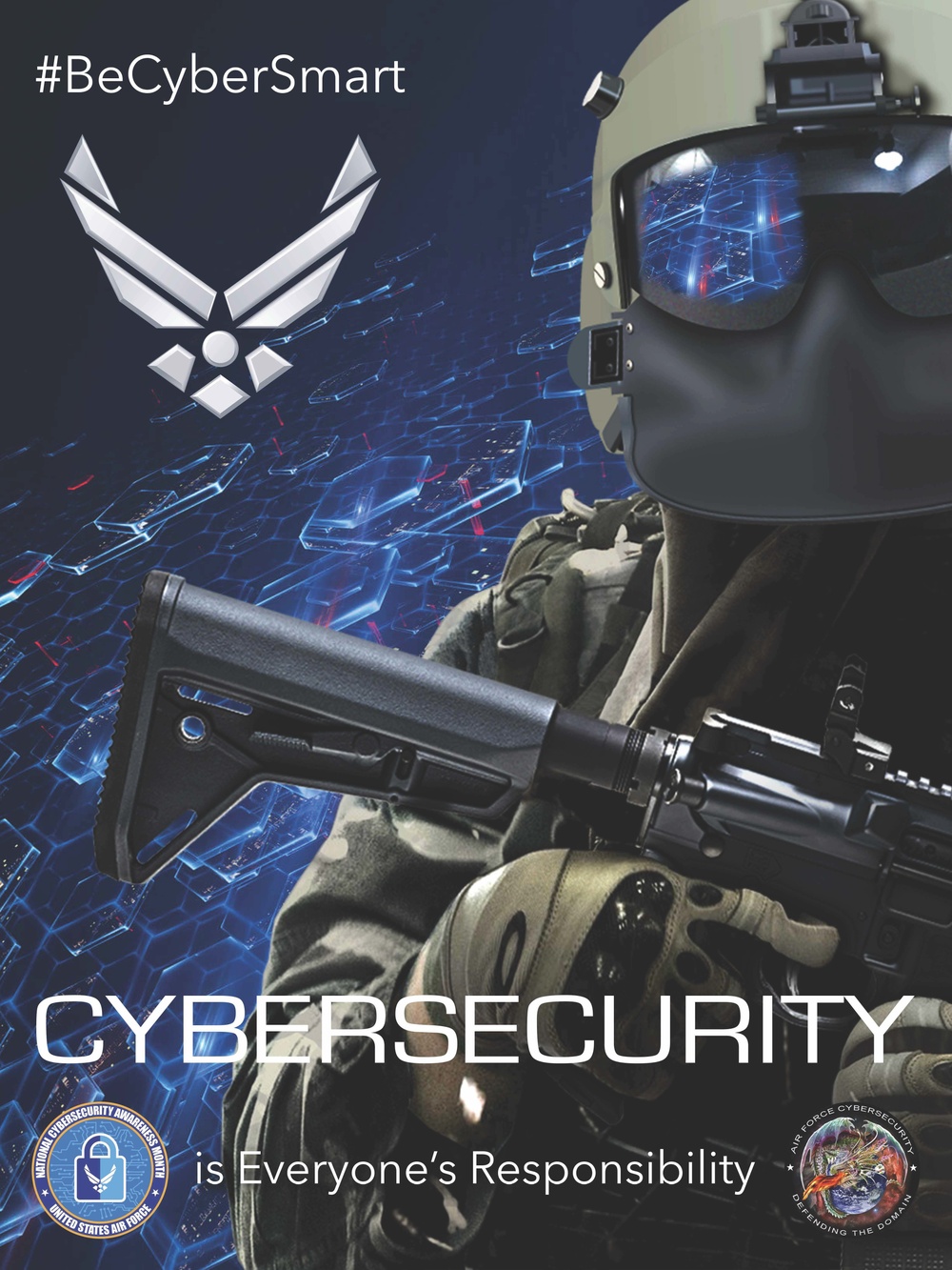 Air Force observes National Cybersecurity Awareness Month
