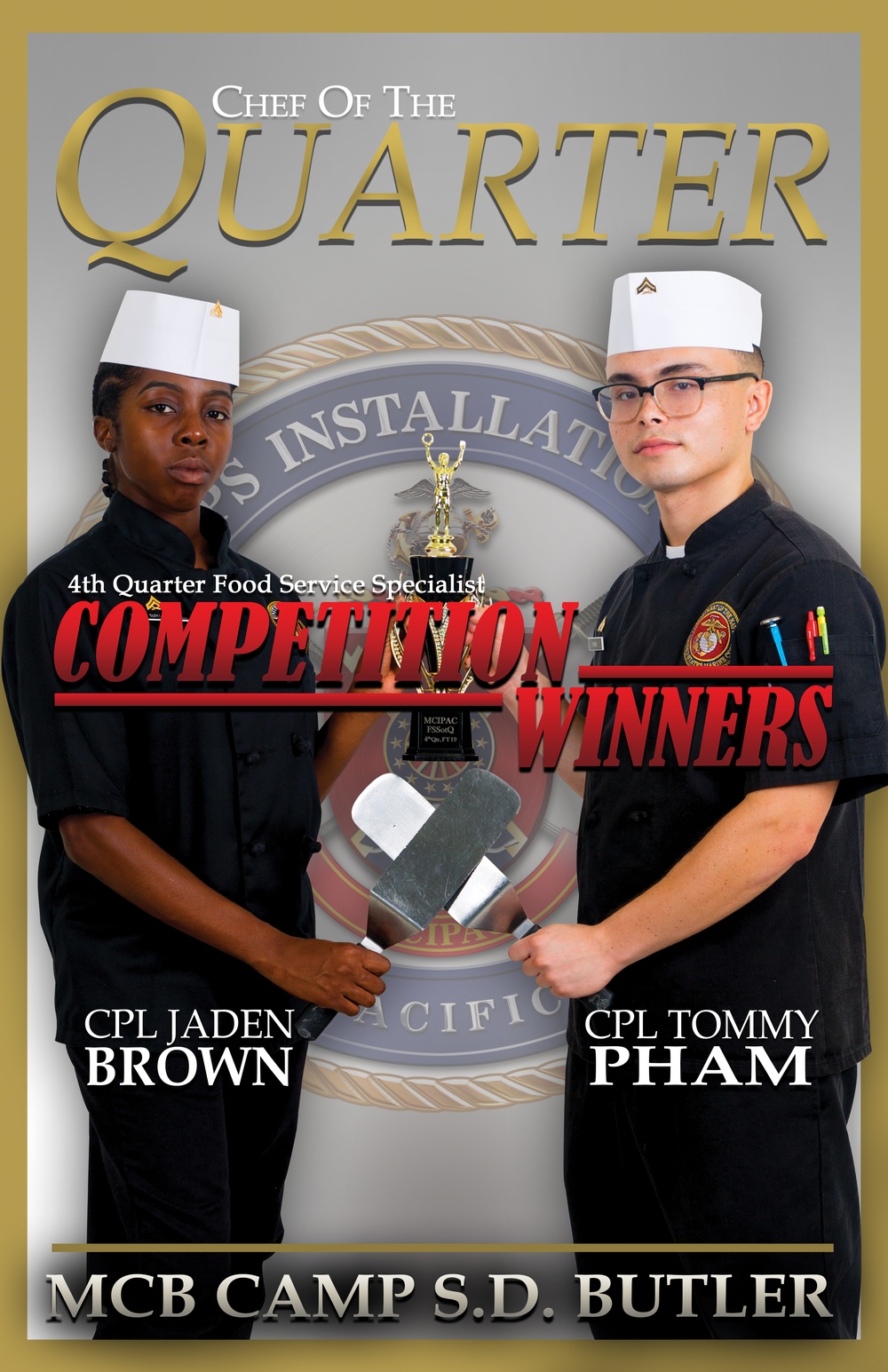 Poster Highlights 4th Quarter Food Service Specialist Competition Winners