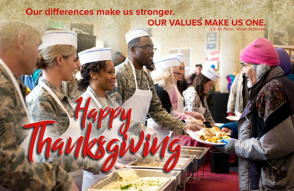 2019 Thanksgiving: Our Differences Make Us Stronger. Our Values Make Us One