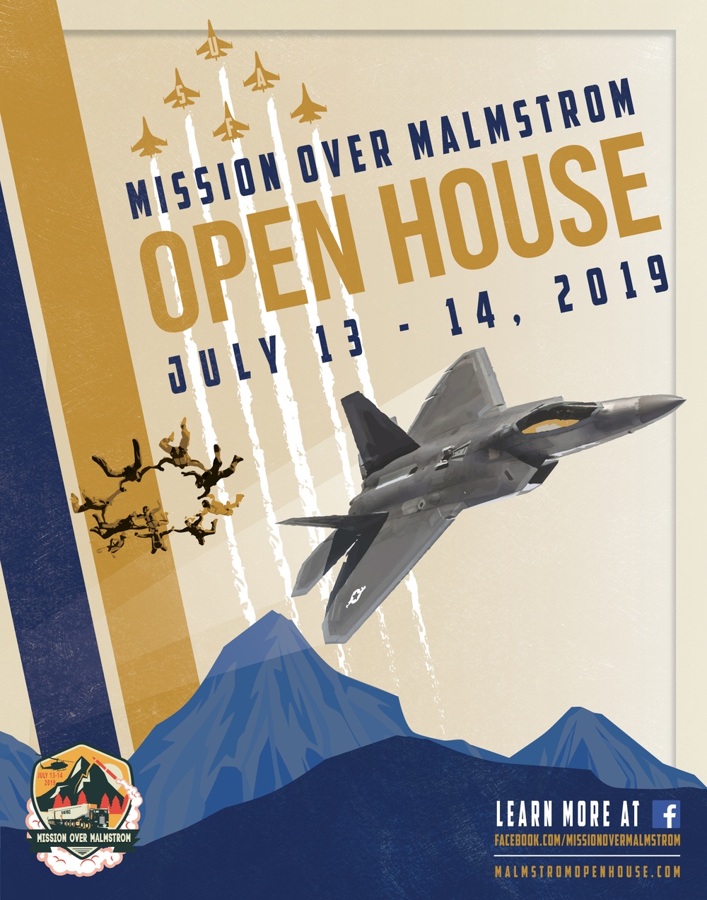 Mission Over Malmstrom Open House Poster 2019