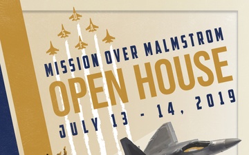 Mission Over Malmstrom Open House Poster 2019