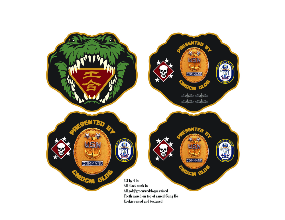 Command Master Chief Olds Coin Design