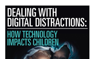 Dealing with Digital Distractions: Family Advocacy Program event flyer