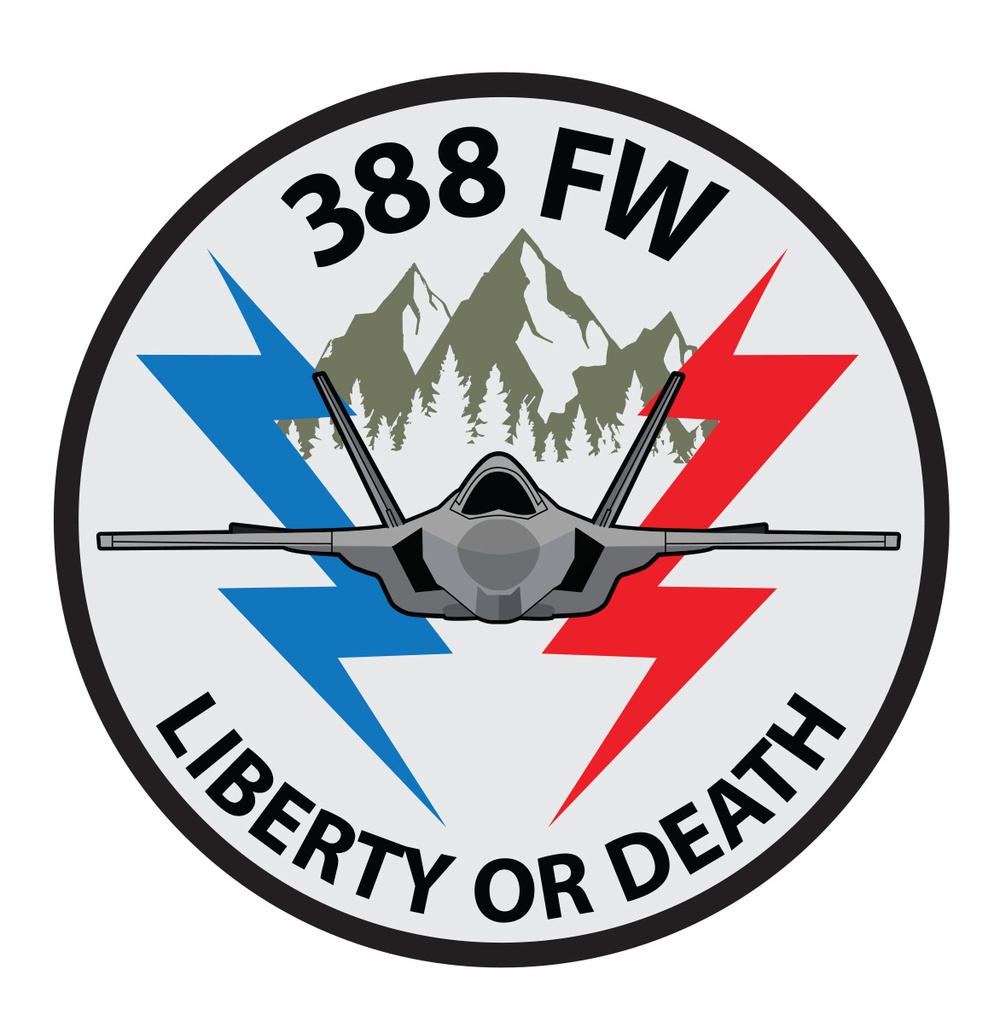 388th Fighter Wing: Liberty or Death patch