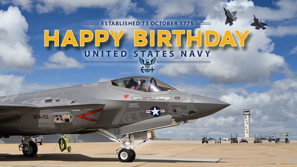 Happy Birthday Navy - social media