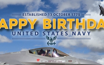 Happy Birthday Navy - social media