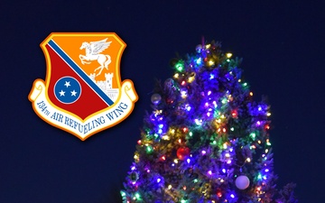 134th Air Refueling Wing Holiday Greeting for social media