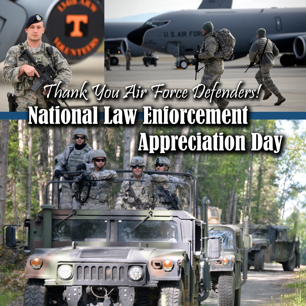 National Law Enforcement Appreciation Day Graphic