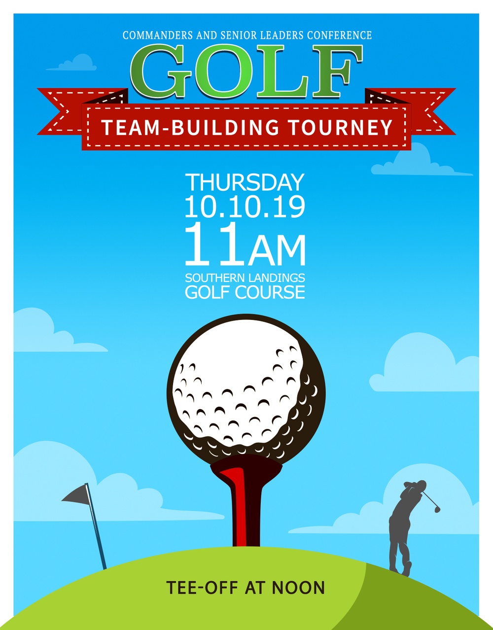 CC conference golf tourney flyer