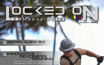 Locked On Magazine Cover Page, Vol. 2/ Issue 2