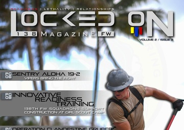 Locked On Magazine Cover Page, Vol. 2/ Issue 2
