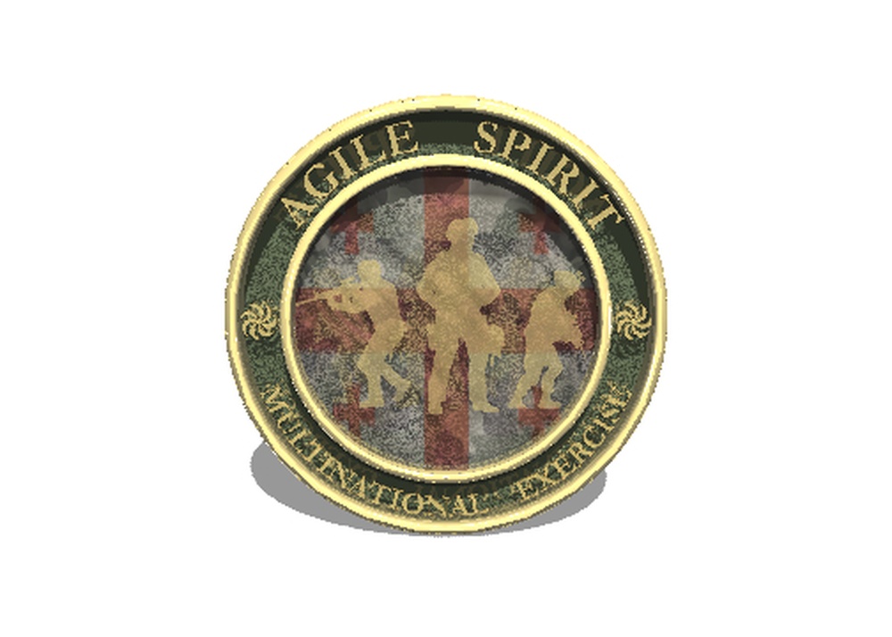 Agile Spirit 3D Coin Model