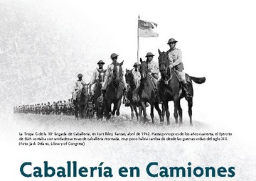 Military Review Hispano-American April 1945 - Caballería en Camiones de un Cuarto de Tonelada (Jeeps)