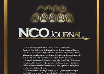 Military Review Hispano-American 3rd Quarter 2019 NCO Journal Information - Back Cover