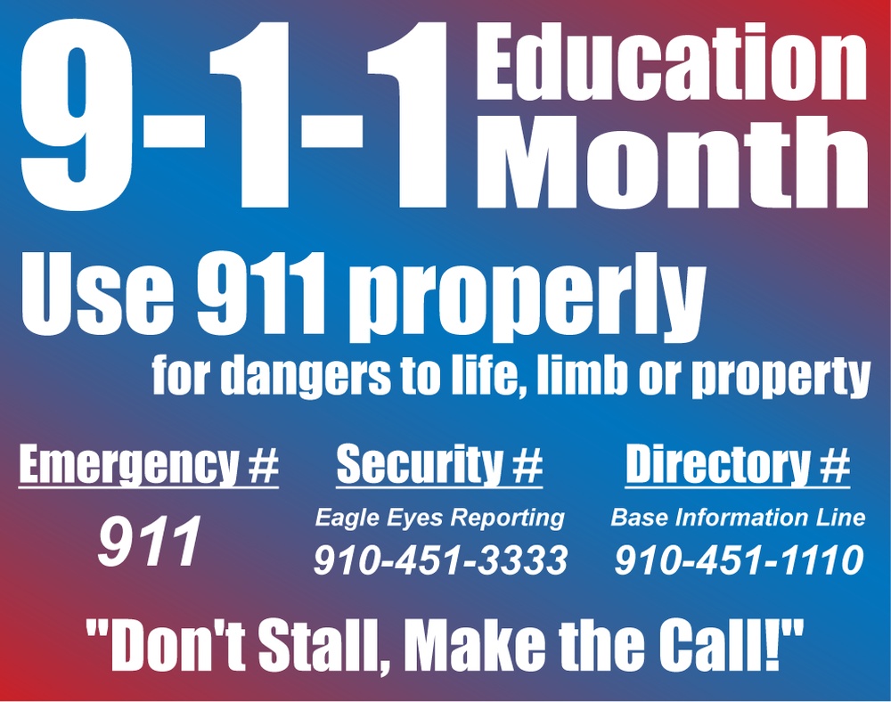 National 9-1-1 Education Month