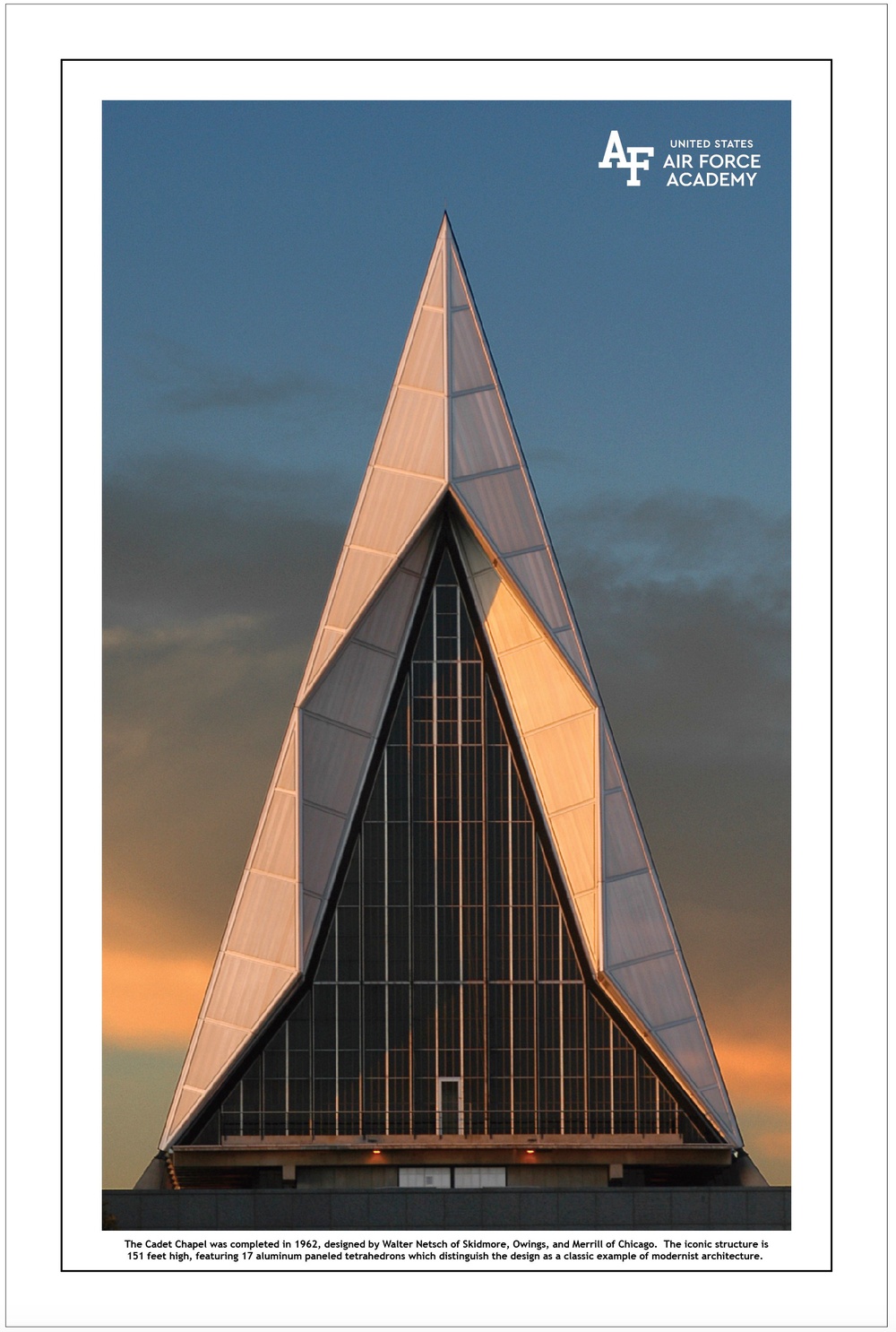 USAFA Chapel Poster