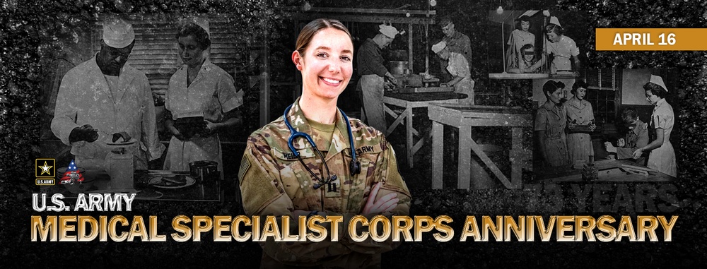 Medical Specialist Corps Anniversary Facebook Header