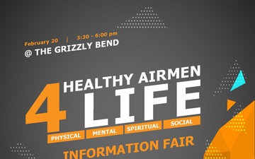 Healthy Airmen 4 Life Event Poster 2020