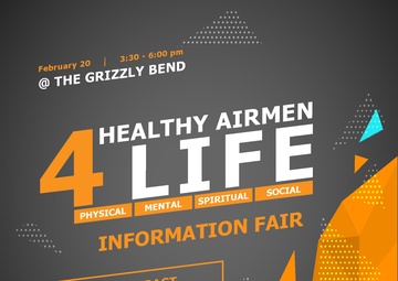 Healthy Airmen 4 Life Event Poster 2020