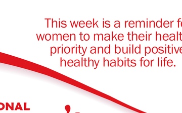 Women&amp;#39;s Health Week Facebook Header graphic