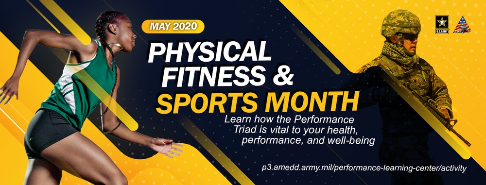Physical Fitness and Sports Month Facebook Header