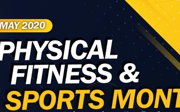 Physical Fitness and Sports Month Facebook Header