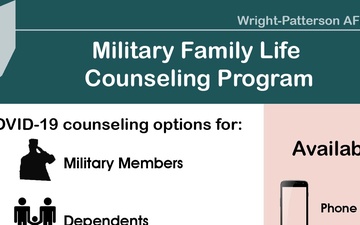 Military Family Life Counseling Graphic