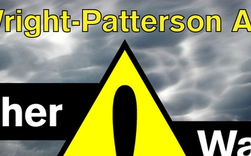 Wright-Patterson AFB Weather Warning Graphic