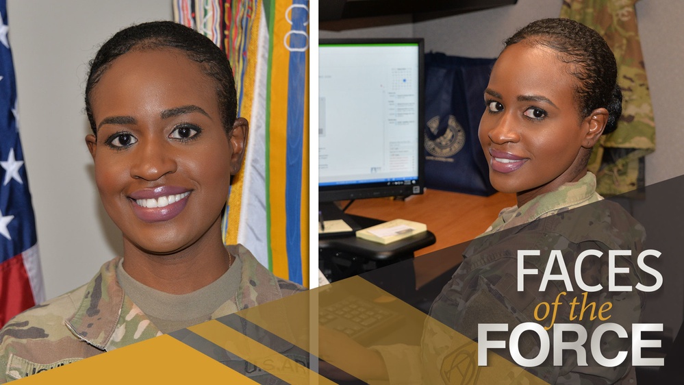 Faces of the Force: Staff Sgt. Comfort Johnson