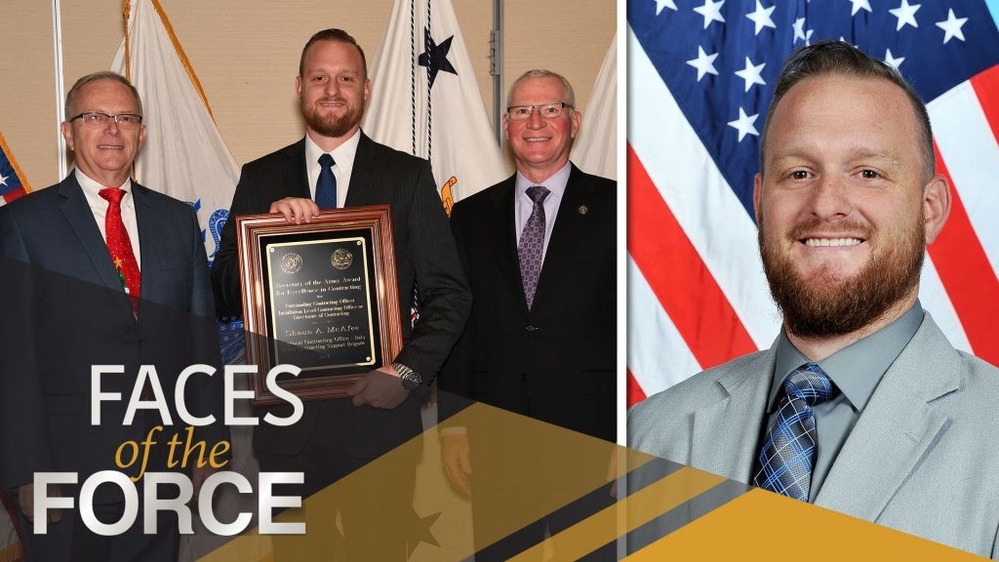 Faces of the Force: Shaun McAfee