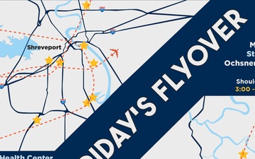 Barksdale Friday Flyover Map