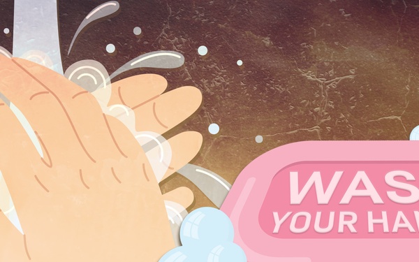 U.S. Army Reserve Graphic: Hand Washing