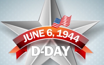 D-Day Anniversary social media graphic