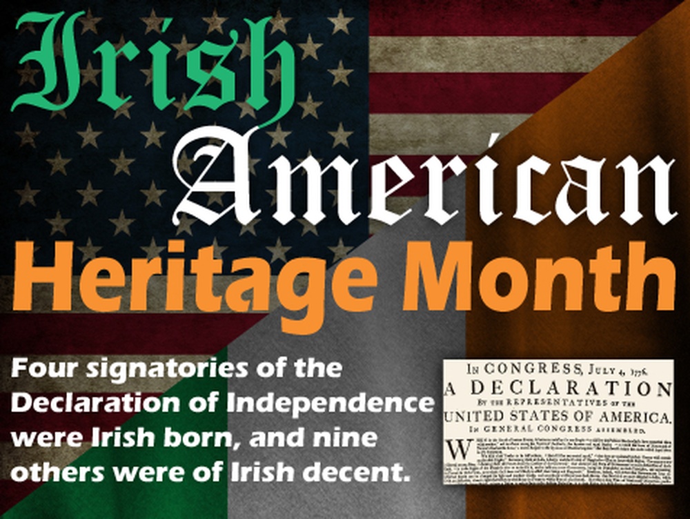 Irish-American Heritage Month