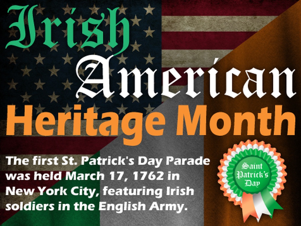 Irish-American Heritage Month