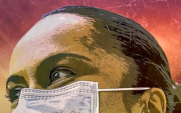 U.S. Army Reserve Graphic: Face Mask