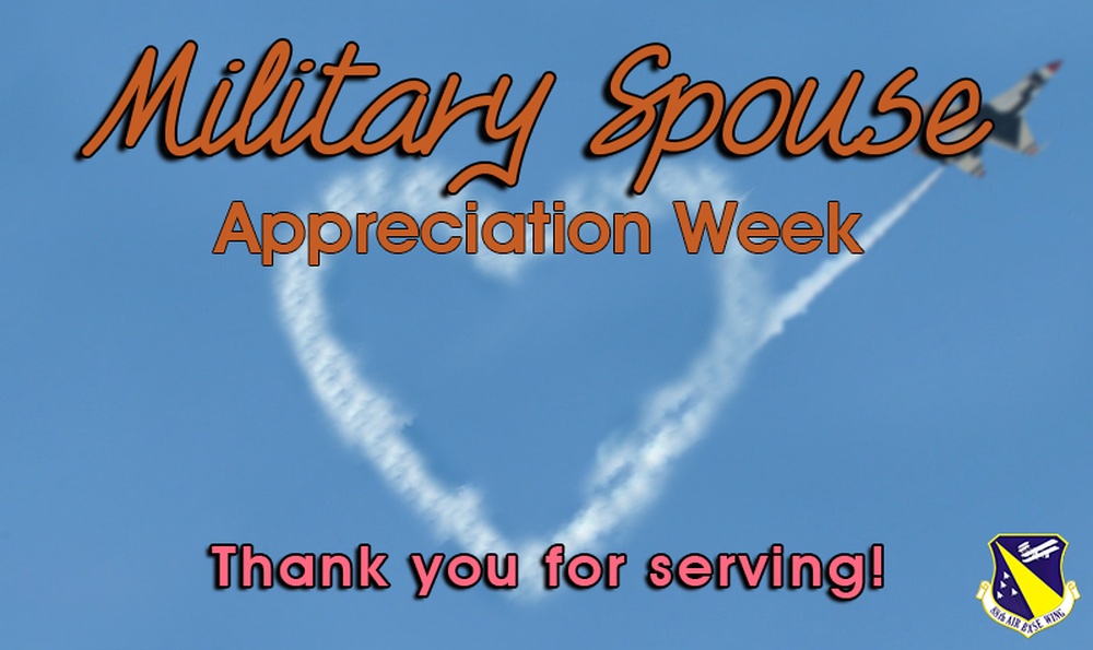 2020 Military Spouse Week Graphic