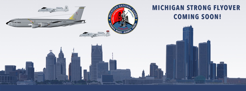 Facebook Banner for Michigan Strong Flyovers