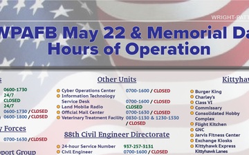 Holiday Hours of Operation