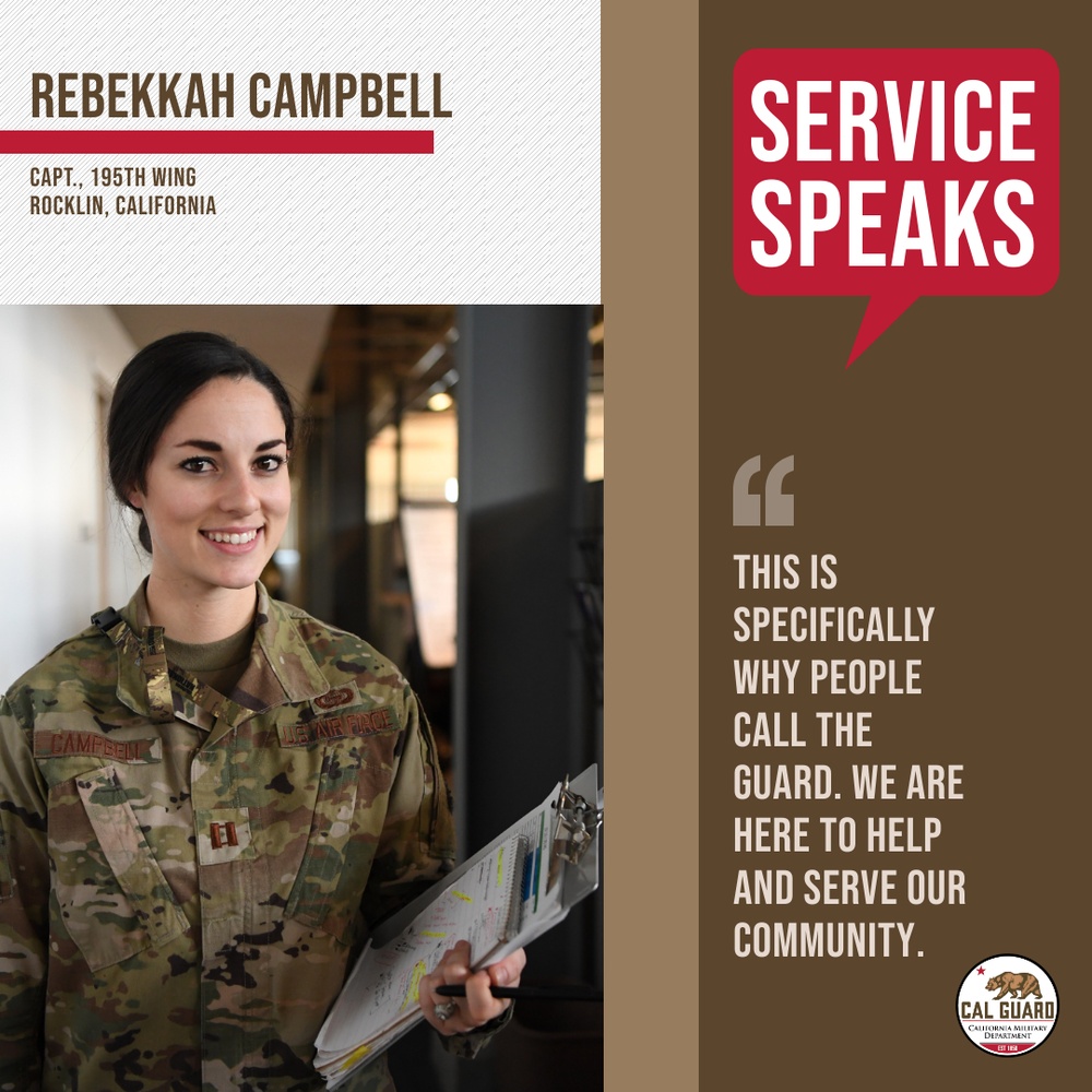 Service Speaks: Capt. Rebekkah Campbell