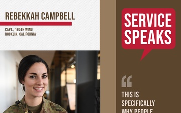 Service Speaks: Capt. Rebekkah Campbell