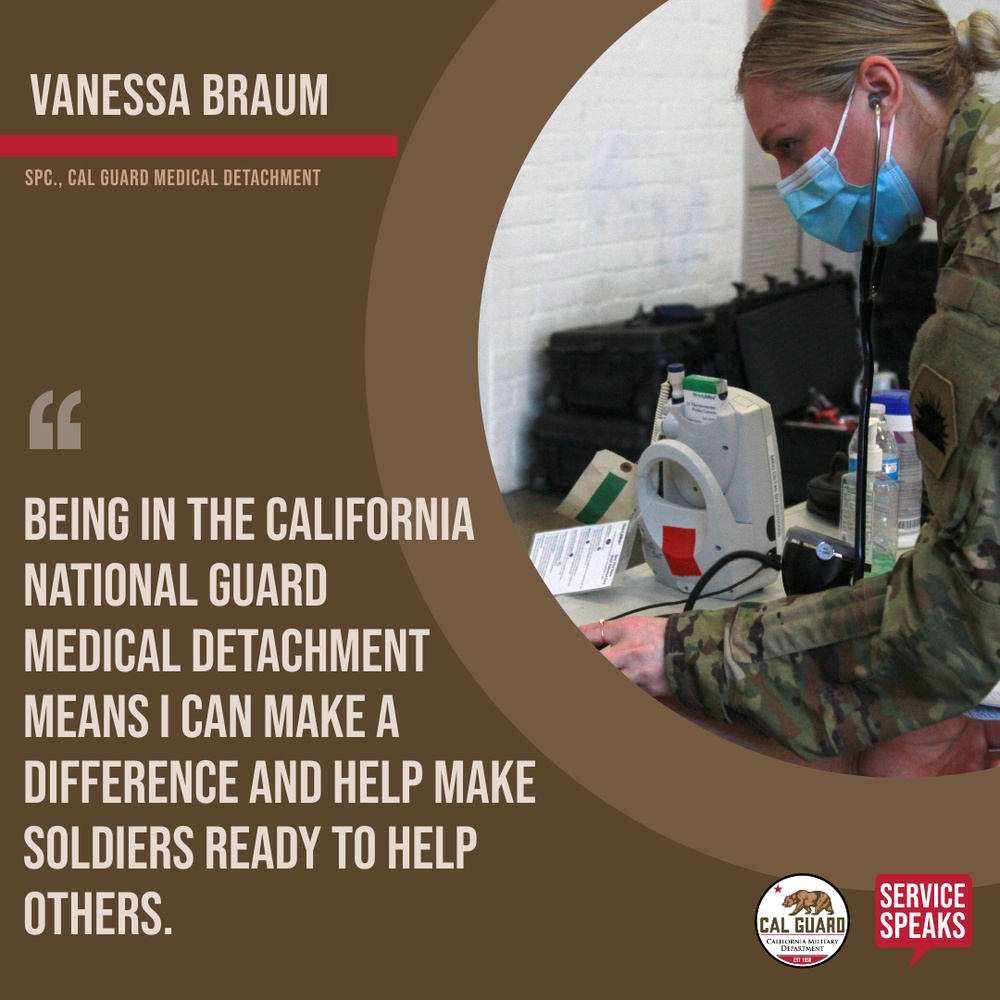 Service Speaks: Spc. Vanessa Braum