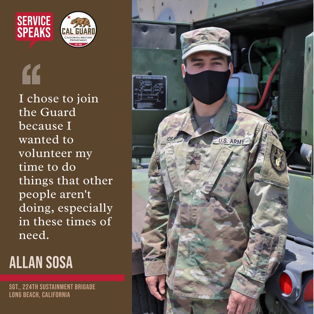 Service Speaks: Sgt. Allan Sosa