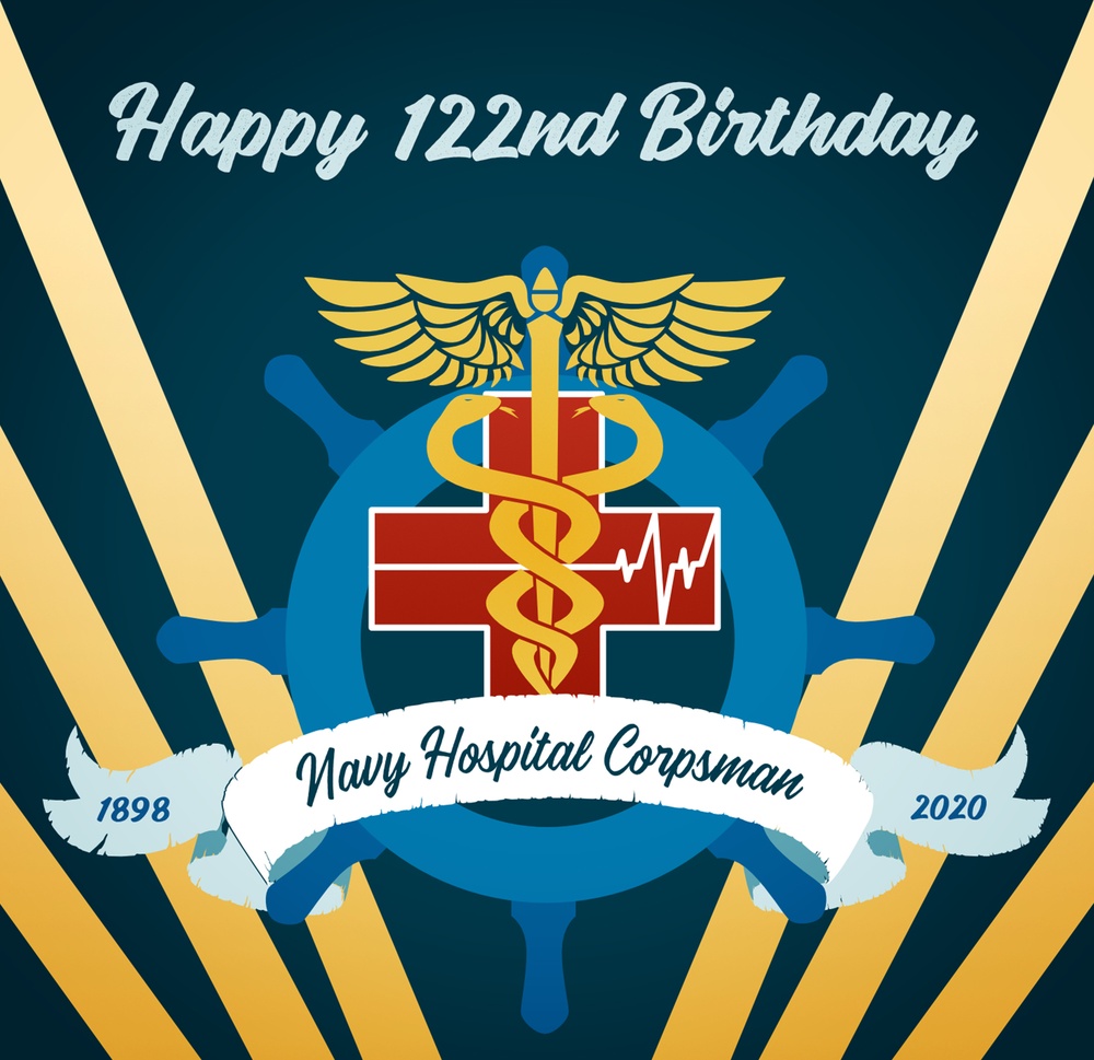 Navy Hospital Corpsman 122nd Birthday